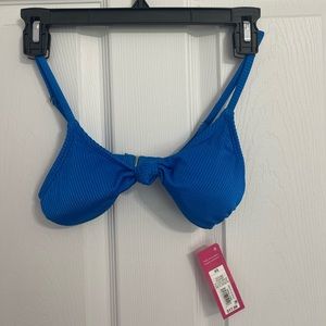 Blue Bathing Suit Top